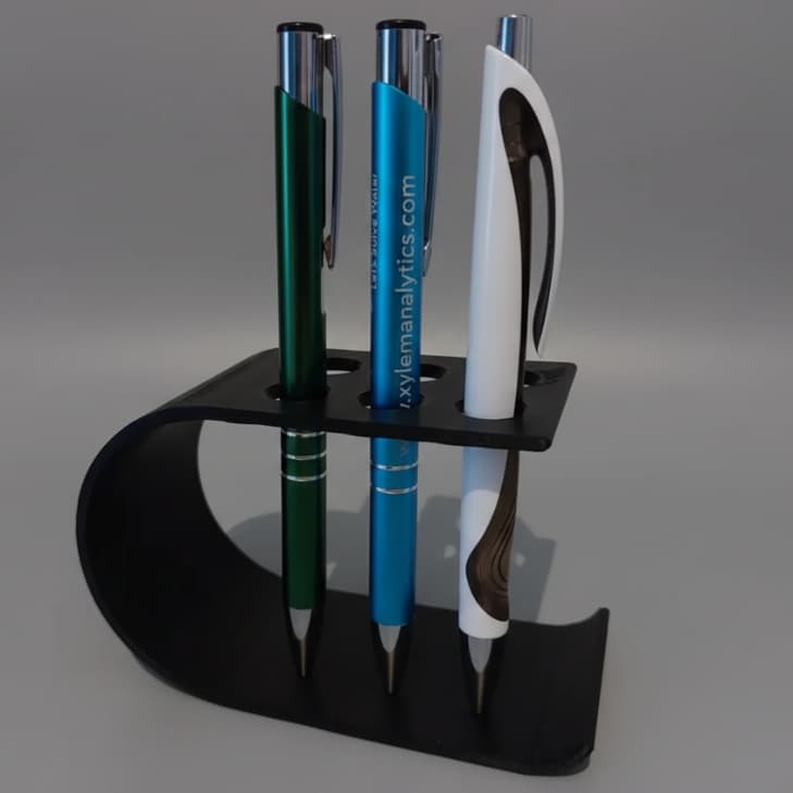Porta Canetas E Acessórios De Luxo Minimalista - Estação De Mesa Home Office