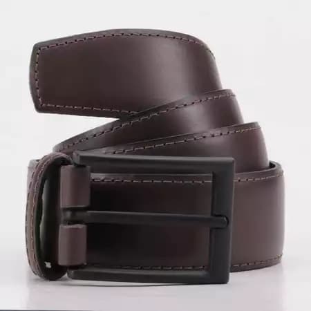 Cinto Masculino de Couro Legítimo com Fivela Metálica Alta Durabilidade Resistente Qualidade Premium