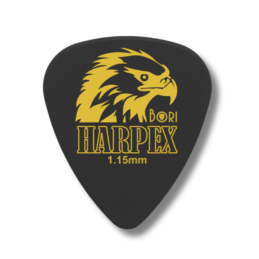 Palheta 1.15mm BORI HARPEX Guitarra Violão Edição Neon Exclusiva
