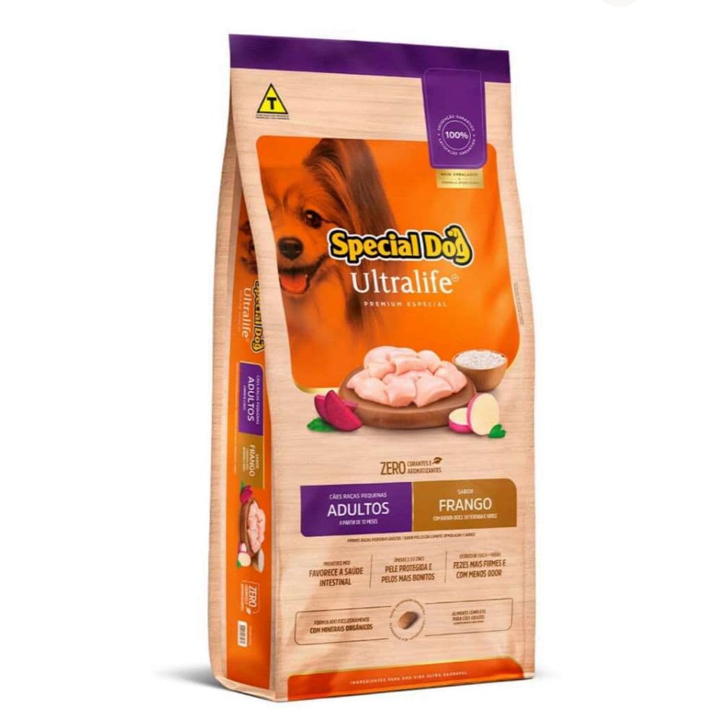 Ração Special Dog Ultralife Raça Pequenas Frango