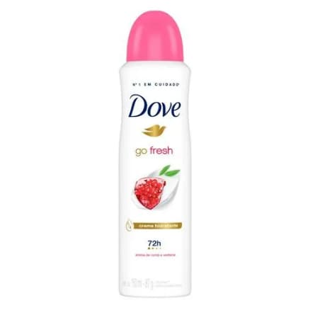 Desodorante Antitranspirante Aerosol Dove Go Fresh Romã e Verbena 150ml