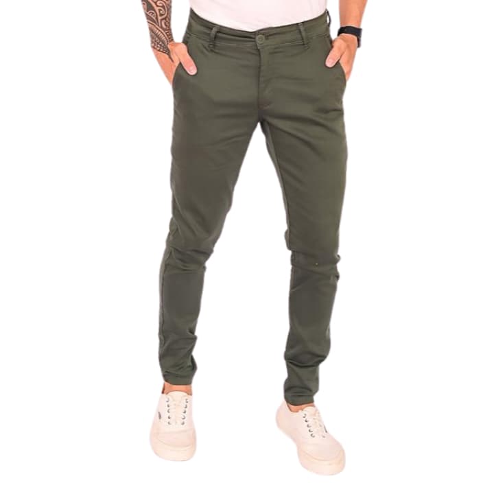 Calça Esporte Fino Slim Masculina/ Roupas Masculinas