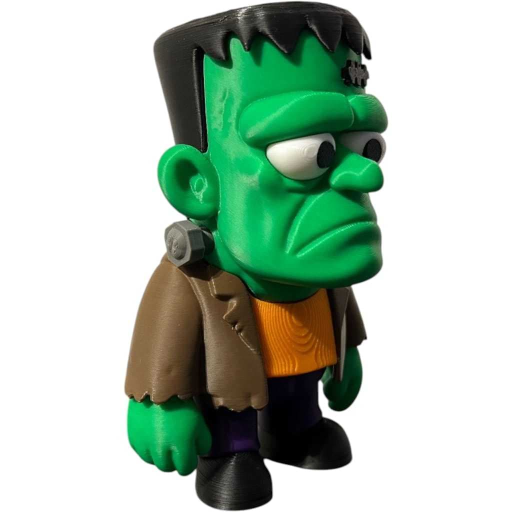 Frankenstein Miniatura 3D Chibi Estilo Funko Terror Geek Decoração 12,5cm | Envio Rápido