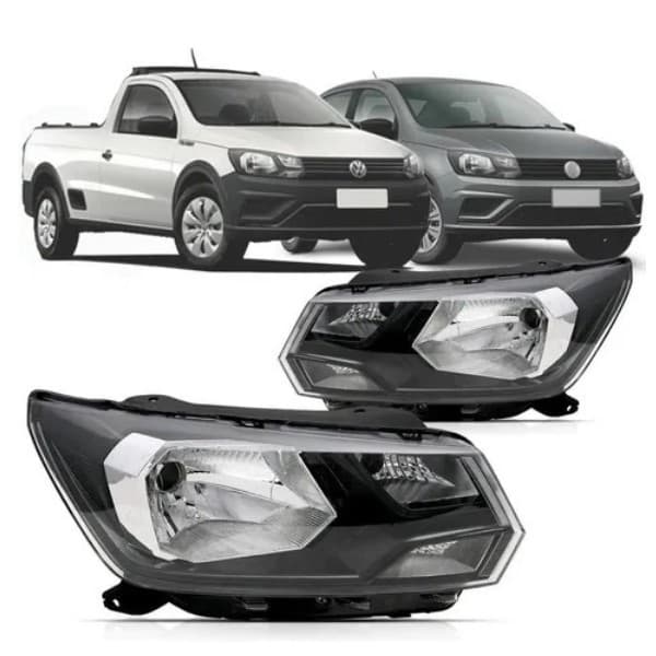 Farol Gol G8 Voyage Saveiro 2018 a 2023 Foco Simples
