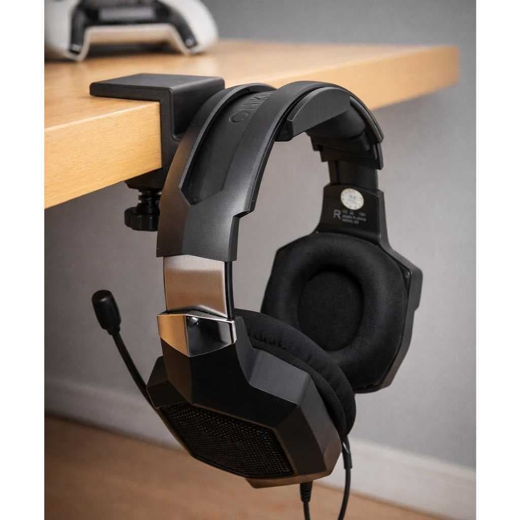 Suporte Headset, Fone de Ouvido Para mesa ou Prateleira
