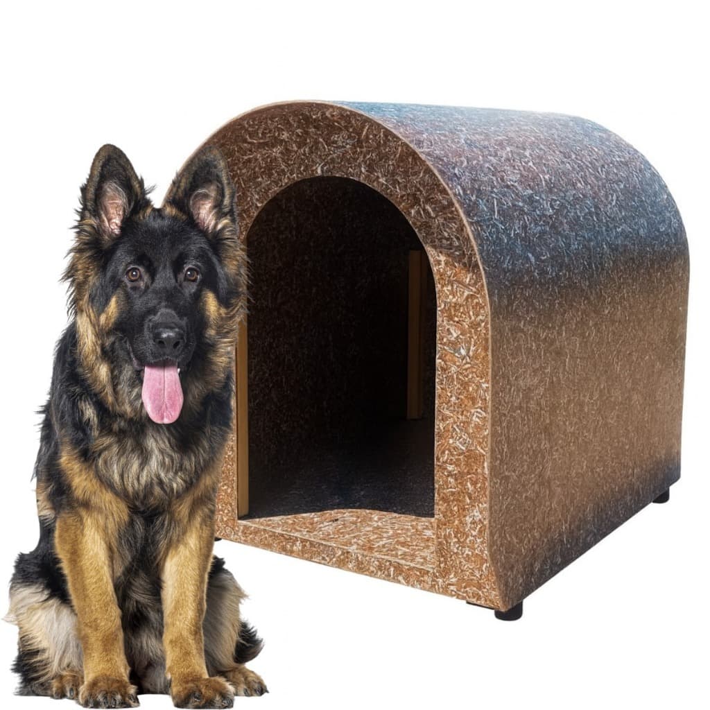 CASA CASINHA CACHORROS DE MADEIRA ECOLÓGICA IGLU N6 GRANDE PARA CÃO CÃES PORTE MEDIO GRANDE