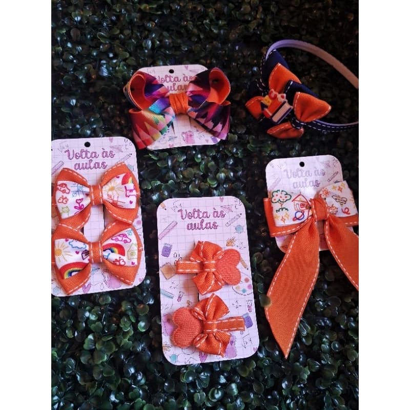 Kit Laços semana escolar - Volta às Aulas