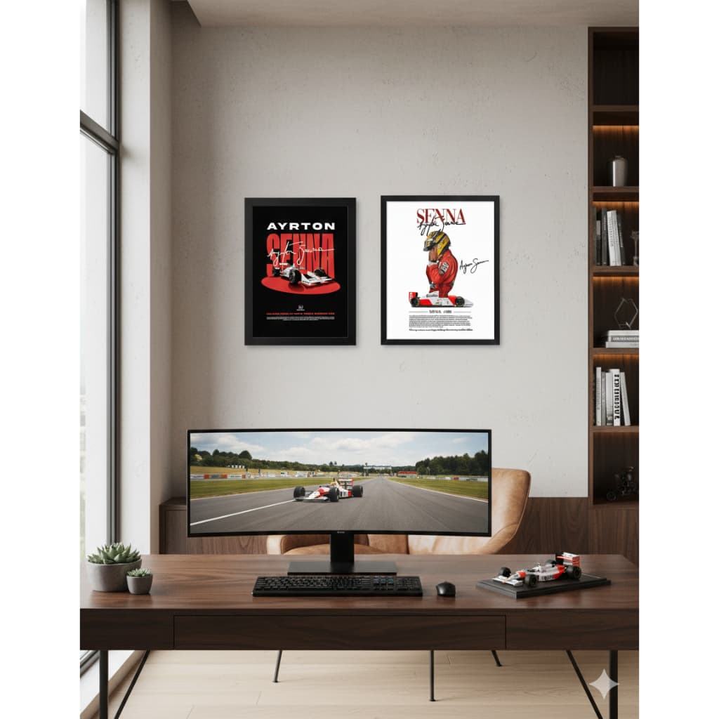 Quadro Personalizado Ayrton Senna