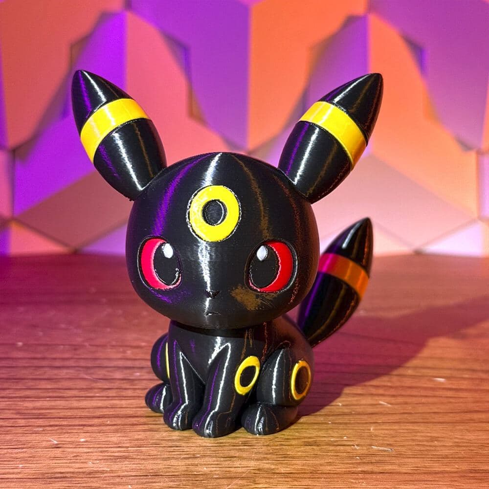 Umbreon Chibi - Pokemon - Evolução Eevee Colecionável