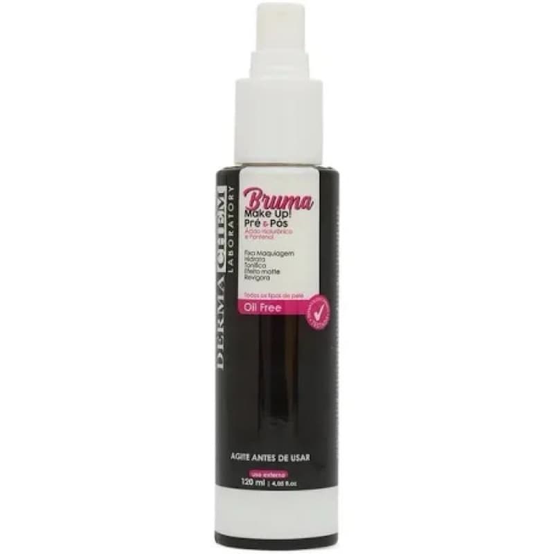 Dermachem Bruma Fixadora Make Up Pré & Pós 120ml