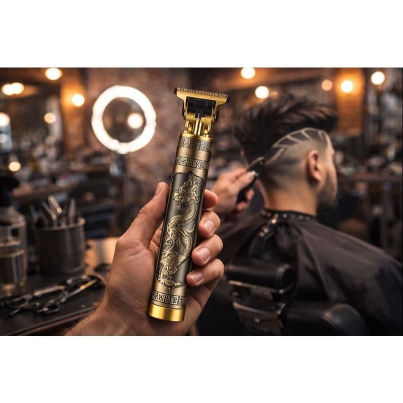Máquina de Barbear e Cortar Cabelo Recarregável Sem Fio Dragão T-Blade XLS TX2229-QH