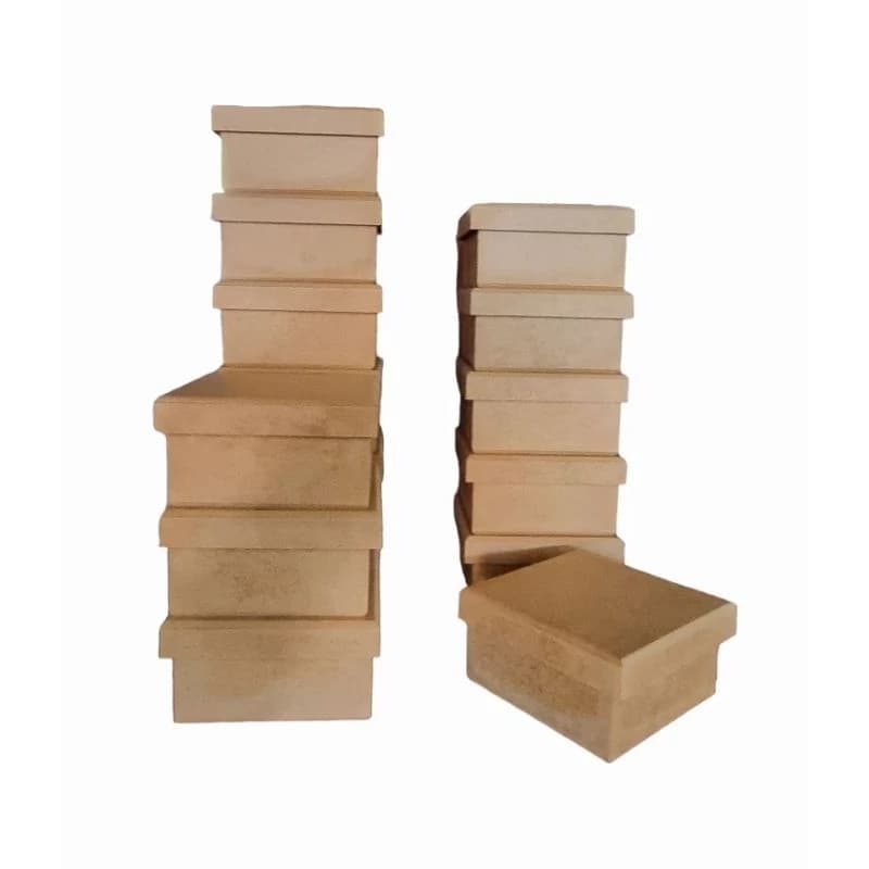 kit com 15 caixa 10x10x5 em MDF