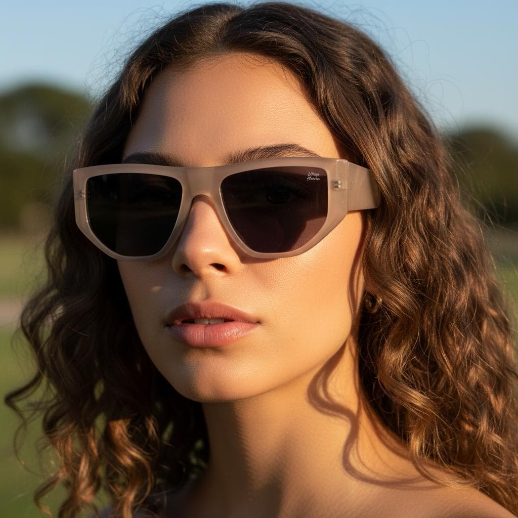 Óculos de Sol Feminino Original Quadrado Polarizado UV400 C2