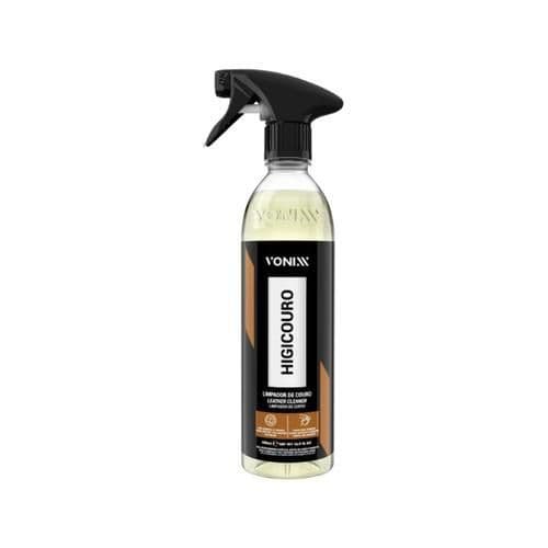 HIGICOURO 500ML LIMPA BANCOS DE COURO HIGIENIZA E RESTAURA