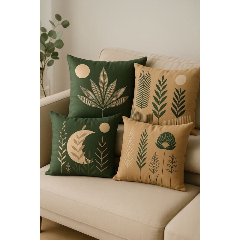 Kit 4 Capas de Almofadas Decorativas Elegance 45x45
