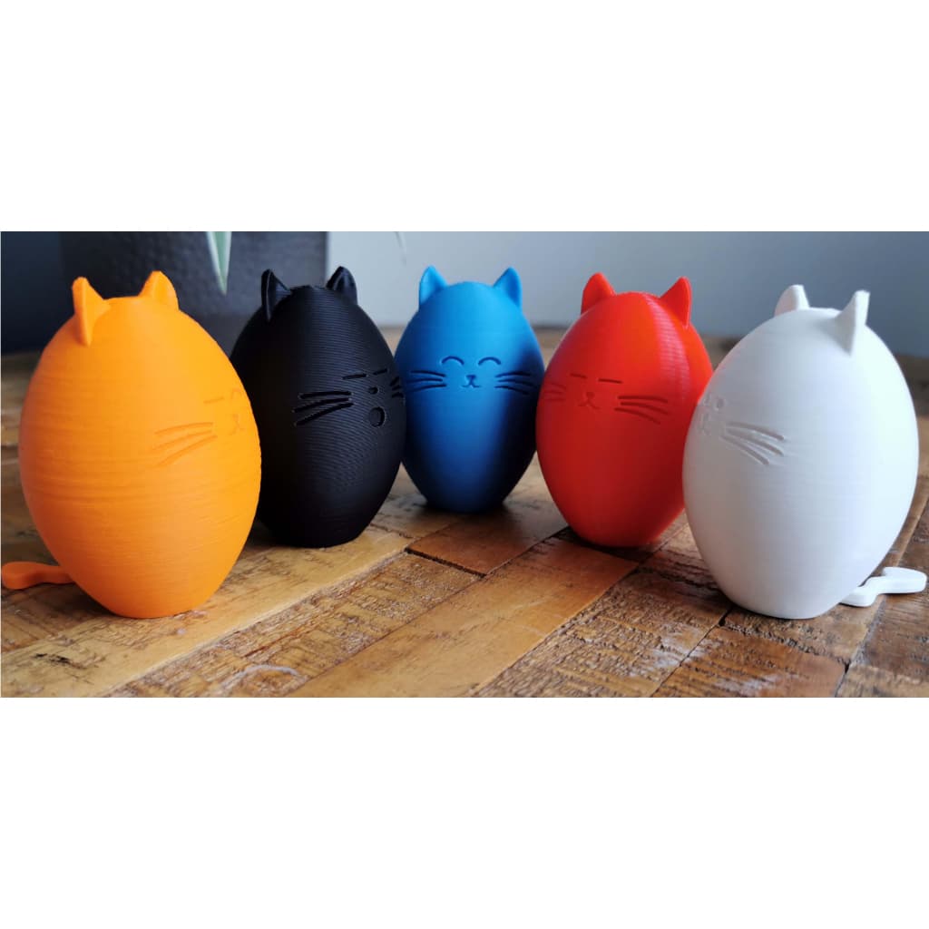 Kit com 5 gatinhos porta objetos - Caixinhas Organizadoras - Organizador de Mesa e Porta Treco Criativo Gatos