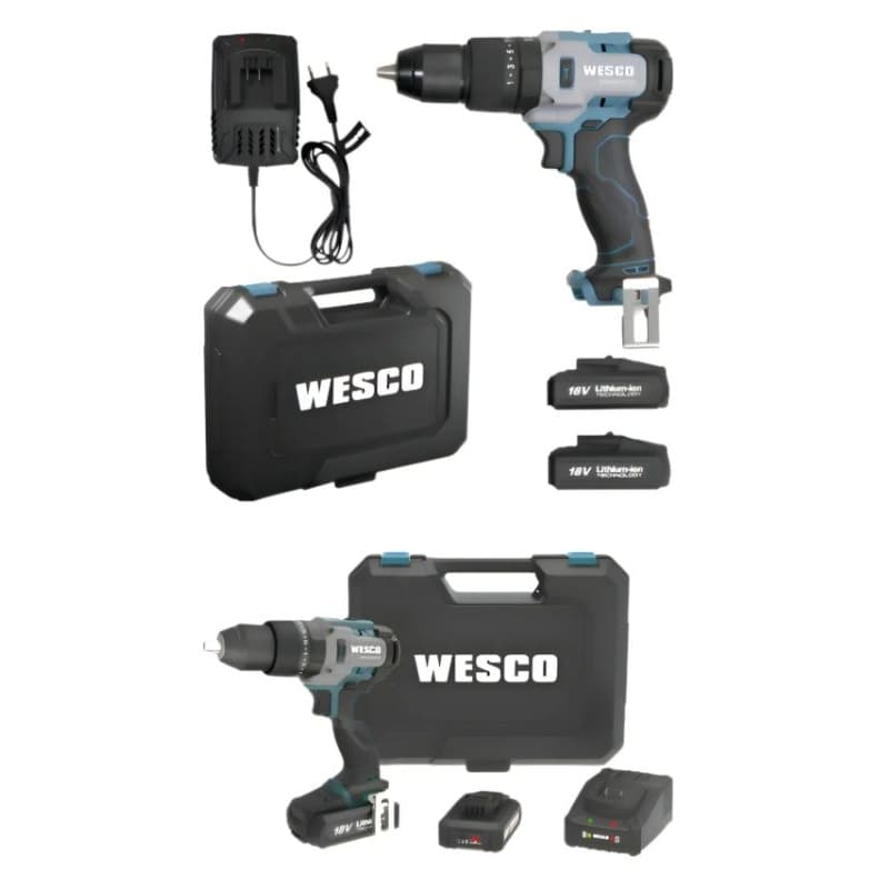🌈🇮🇱✡🇧🇷PARAFUSADEIRA COM IMPACTO WESCO WS2419K2 18V