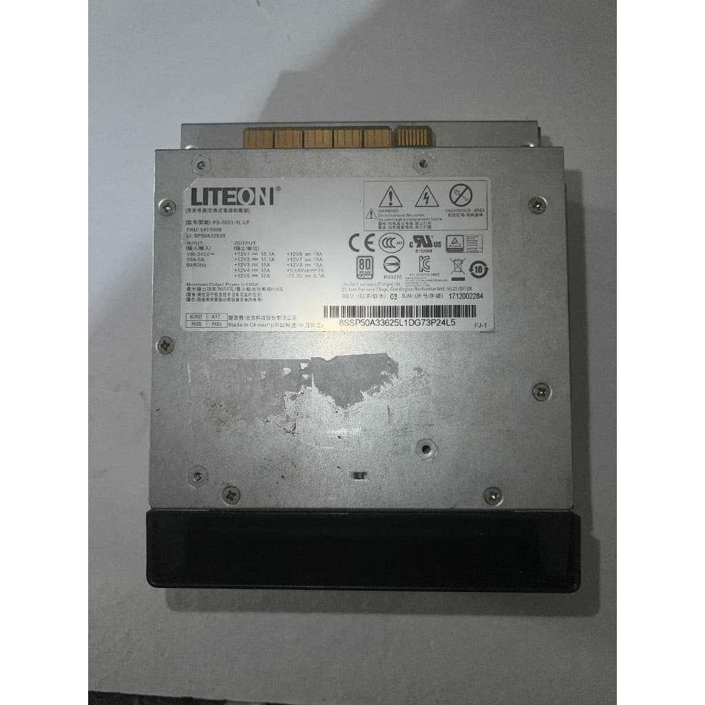 Fonte Alimentação Lenovo Thinkstation P710