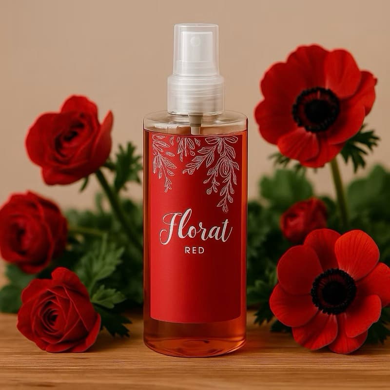 Body Splash feminino Florata Red cheirinho doce intenso