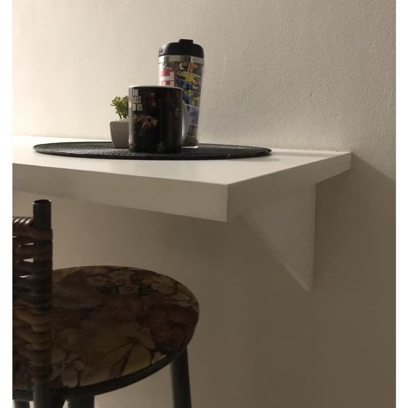 Bancada Suspensa Mesa De Estudo Escrivaninha mão francesa home office 70x40