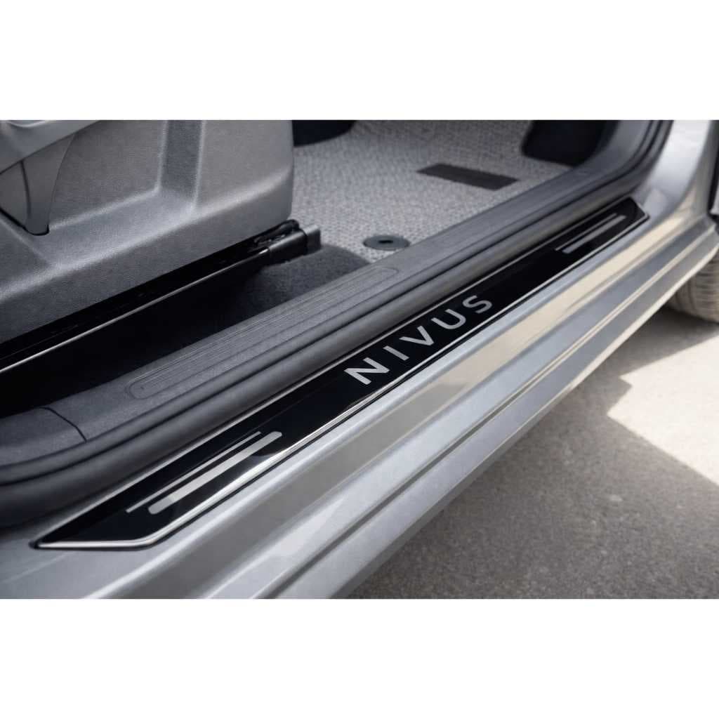 Soleira de Porta NIVUS VOLKSWAGEN - Preta Resinada