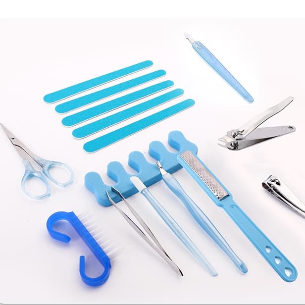 Kit Manicure e Pedicure Profissional Completo – Acessórios para Unhas, Cutícula e Cuidados Pessoais