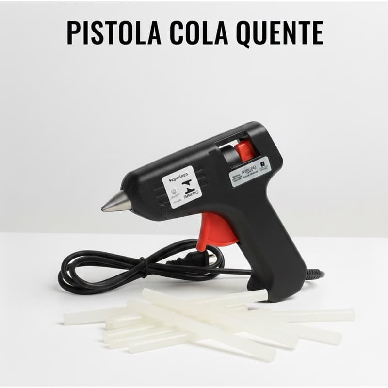 PISTOLA COLA QUENTE PEQUENA 6/15W BIVOLT - FUTURO ESCOLAR