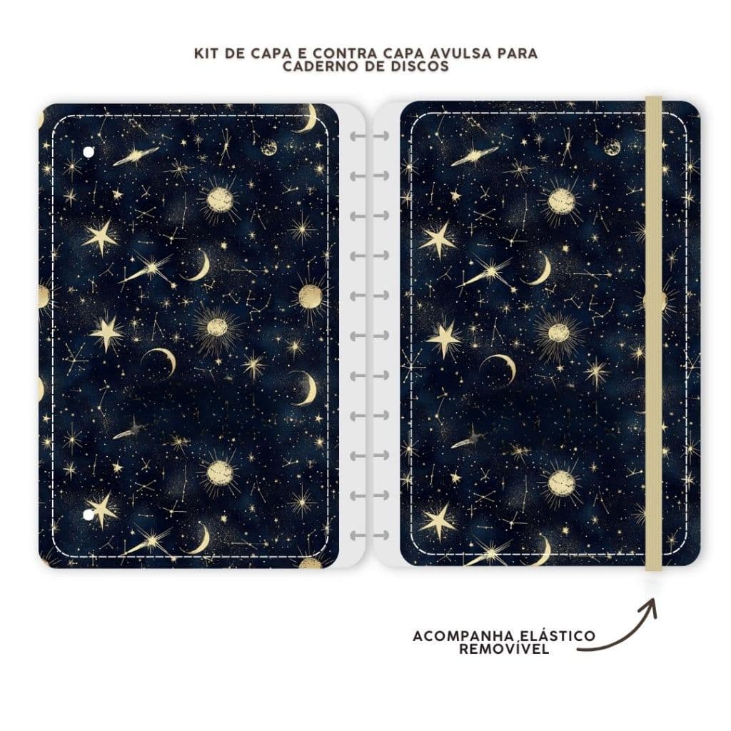Capa avulsa para caderno de discos inteligente - Moreih