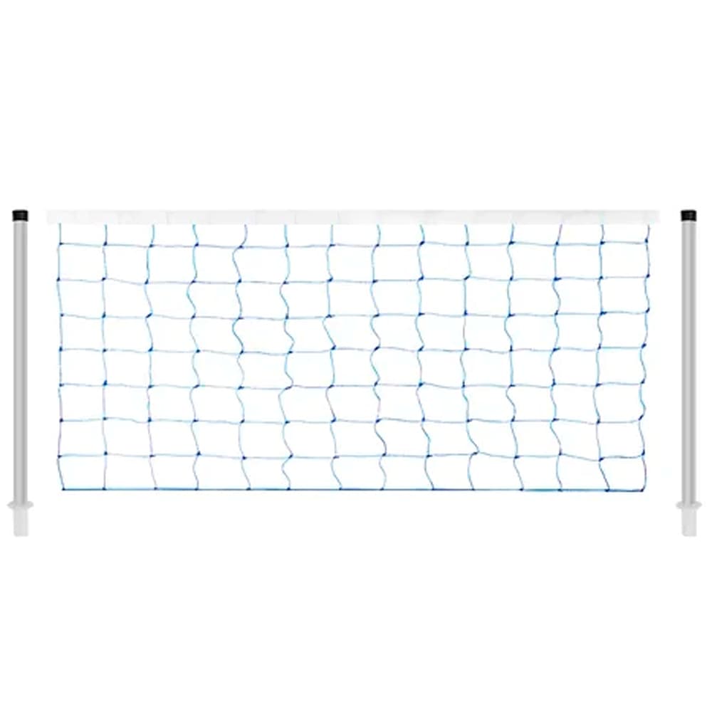 Kit Biribol Volei para Piscina Tubos + Rede 3 Metros