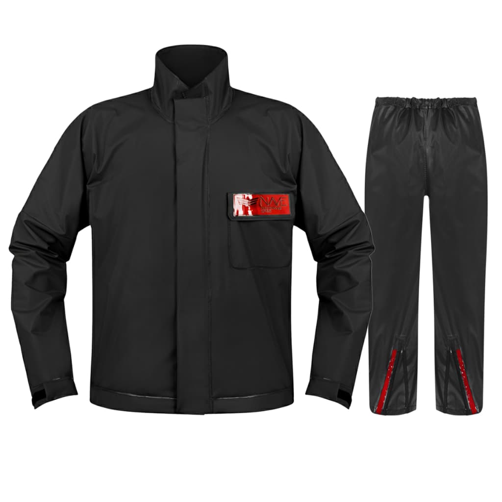 Capa de Chuva Conjunto Completo Pvc Combat Nave Para Motoqueiro Adulto