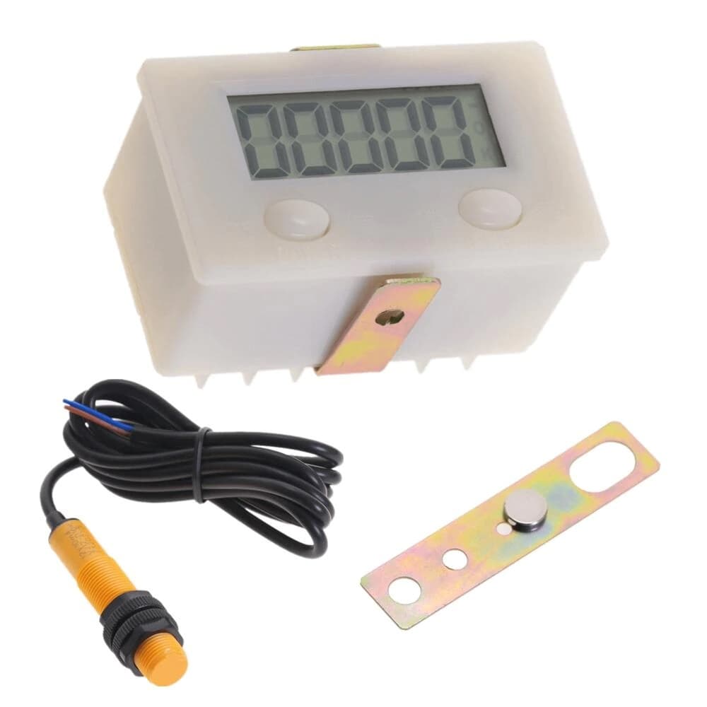 Contador Digital Lcd Por Indução Magnética Com Sensor Lcd