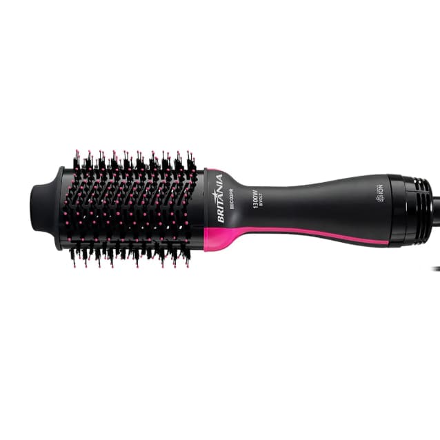 Escova Secadora Britânia 4 em 1 1300W Bivolt BEC02PR