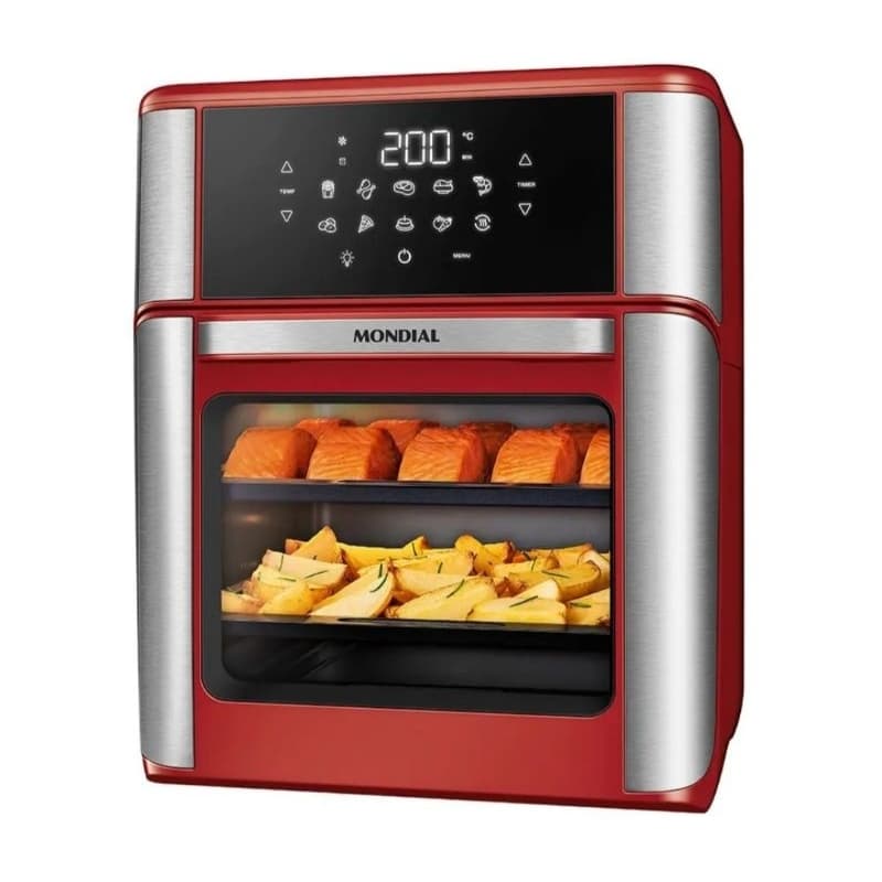 🌈🇮🇱✡🇧🇷MONDIAL FRITADEIRA AIR FRYER FORNO OVEN 12L 2000W 127V
