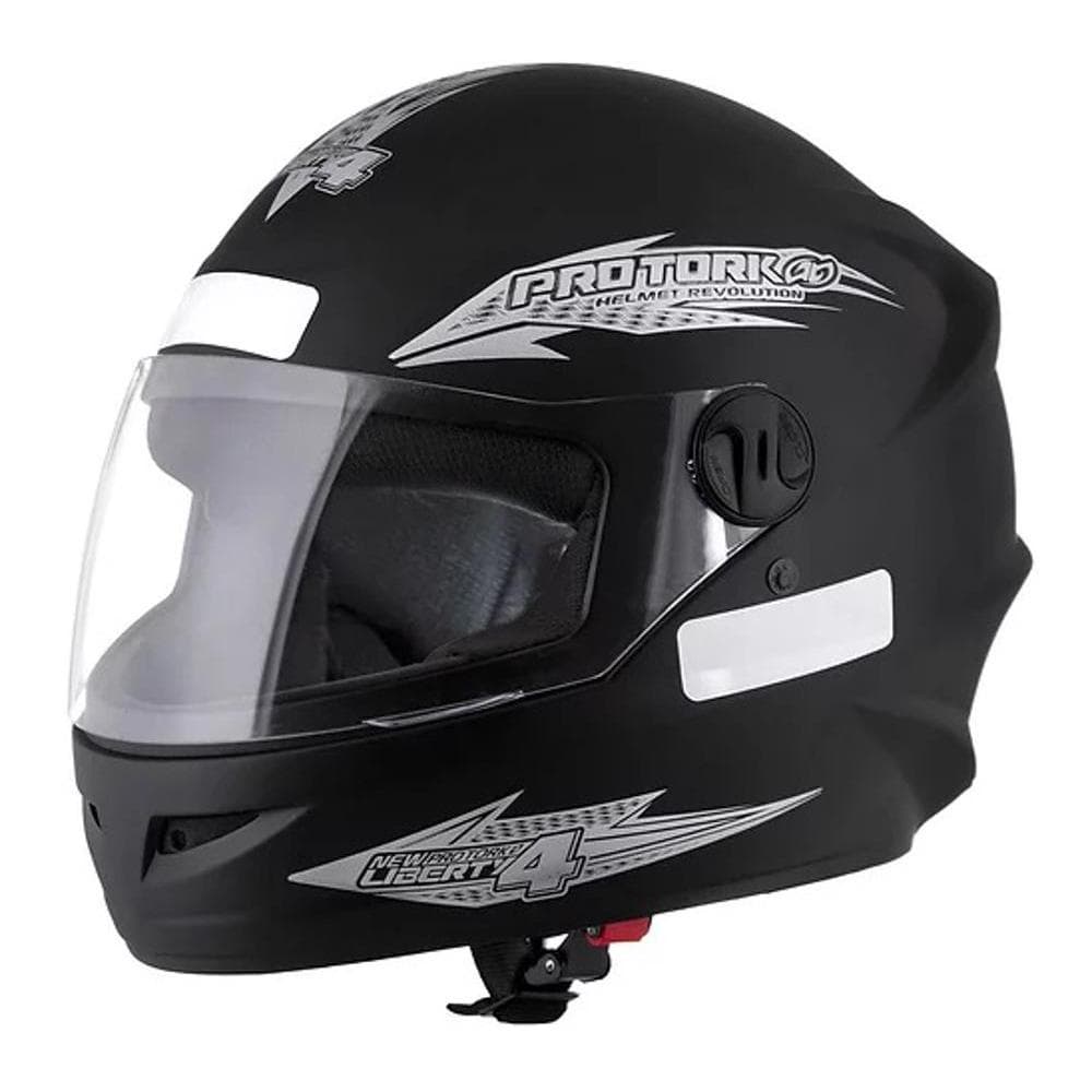 CAPACETE PRO TORK NEW LIBERTY FOUR (PRETO FOSCO)