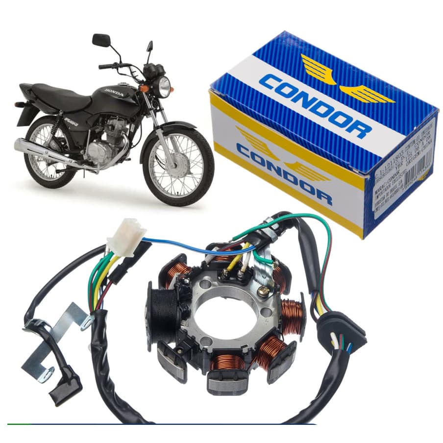Estator CG 125 TITAN 2000 2001 ORIGINAL CONDOR