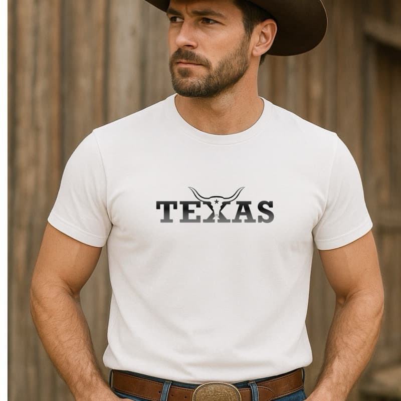 Camiseta masculina country algodão gola redonda varias cores verão camisa Oferta