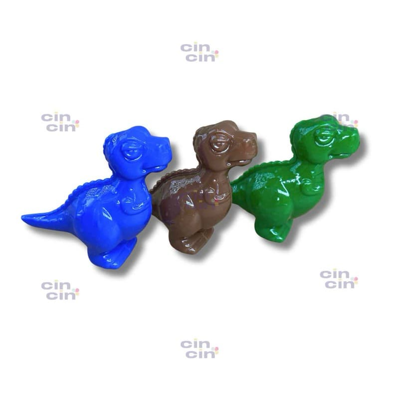 LEMBRANCINHAS DINOSSAURO PACOTE COM 10 UNID POR COR