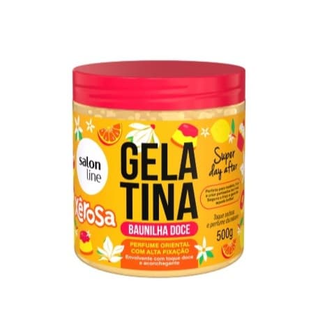 Gelatina Capilar Salon Line Xêrosa Baunilha Doce 500g