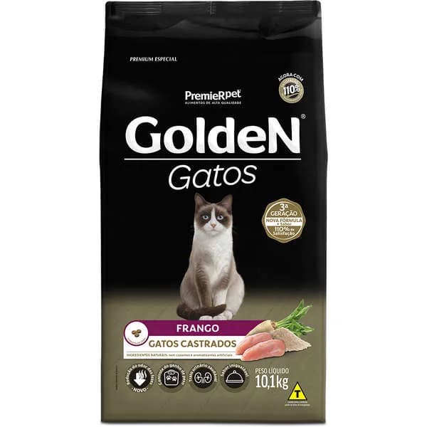 Golden Gatos Castrados Frango