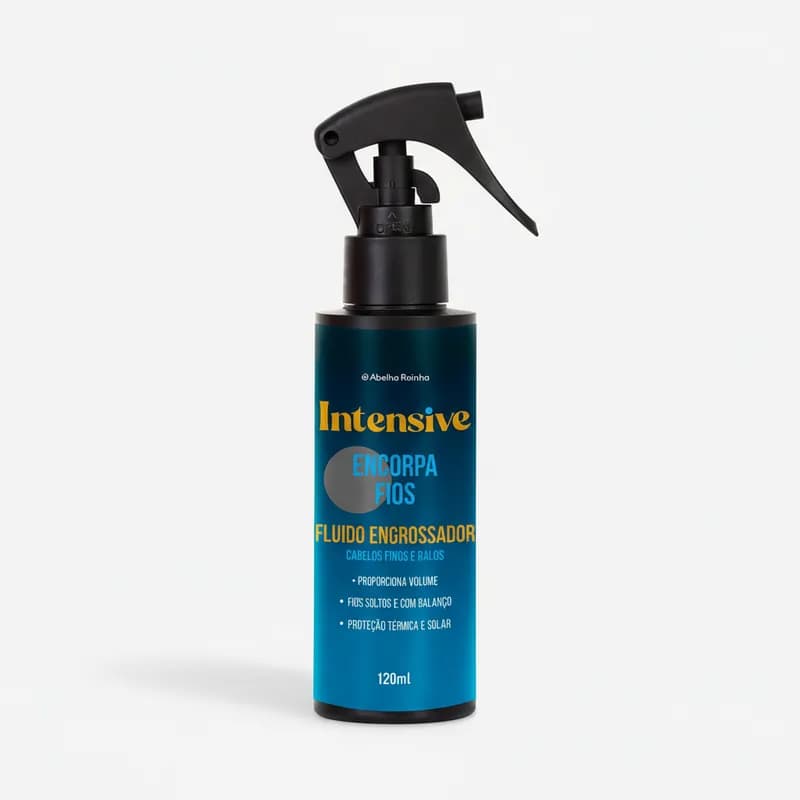 Spray Capilar Fluido Engrossador De Cabelo Com FPS - 120ml- Intensive Abelha Rainha