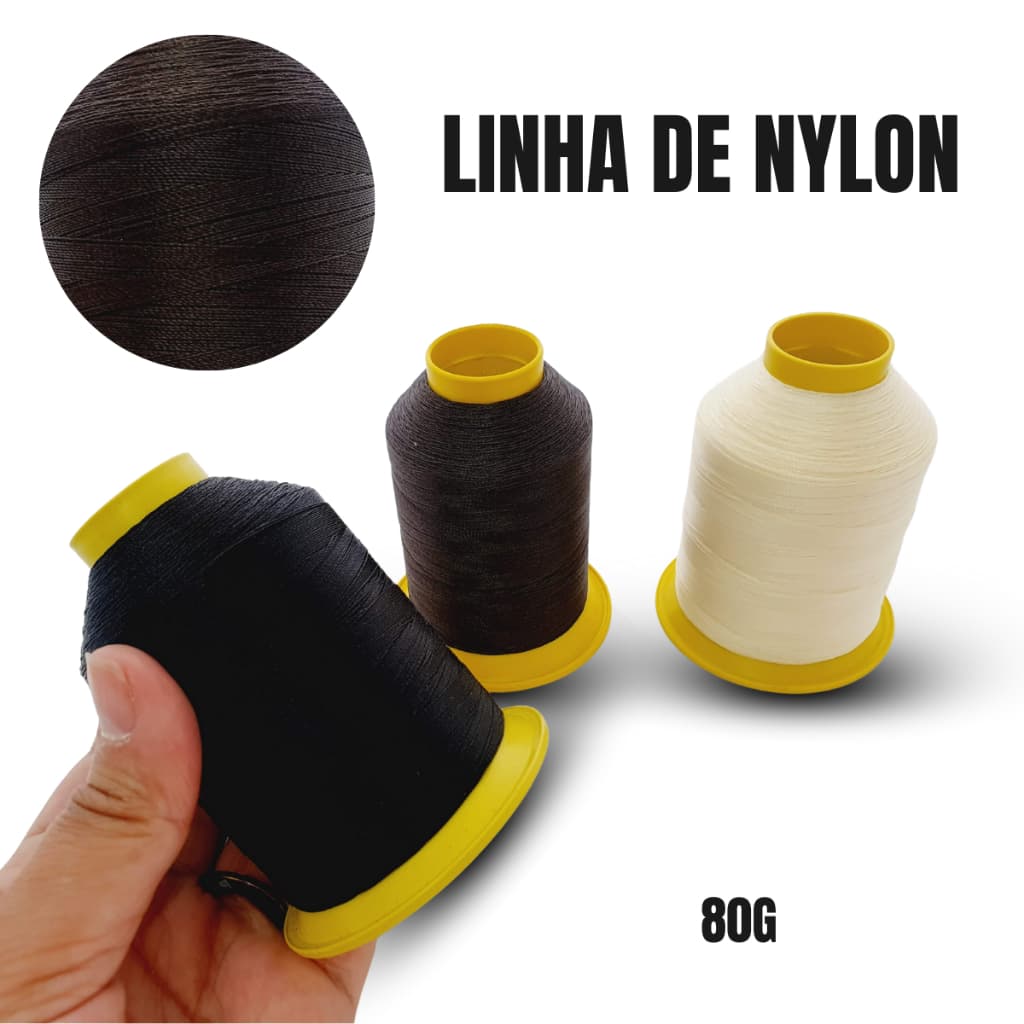Linha De Nylon Fortinyl Para Costura E Afins 100 % Poliamida