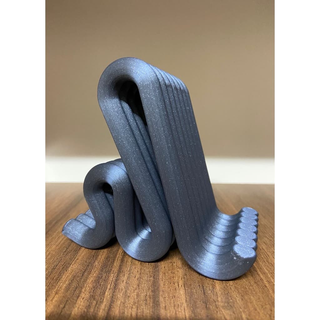 Suporte de celular de mesa Apoio de Celular Modelo Wave Design Moderno e Criativo