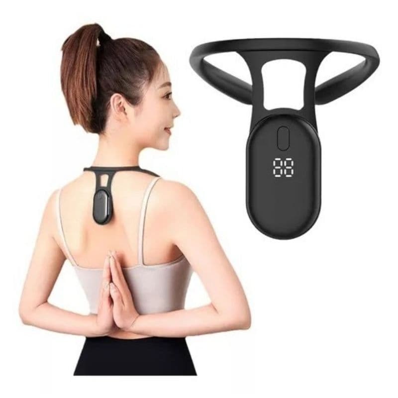 Corretor de Postura Inteligente Para Costas Coluna Correção Postural Ortopédico Unissex Com Sensor