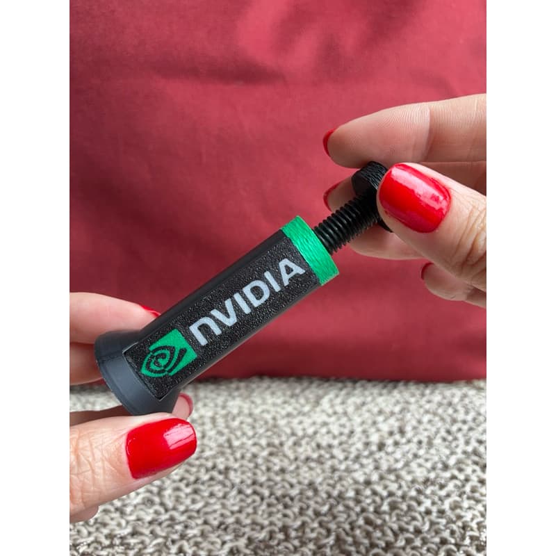suporte para placa de video feito em impressão 3D