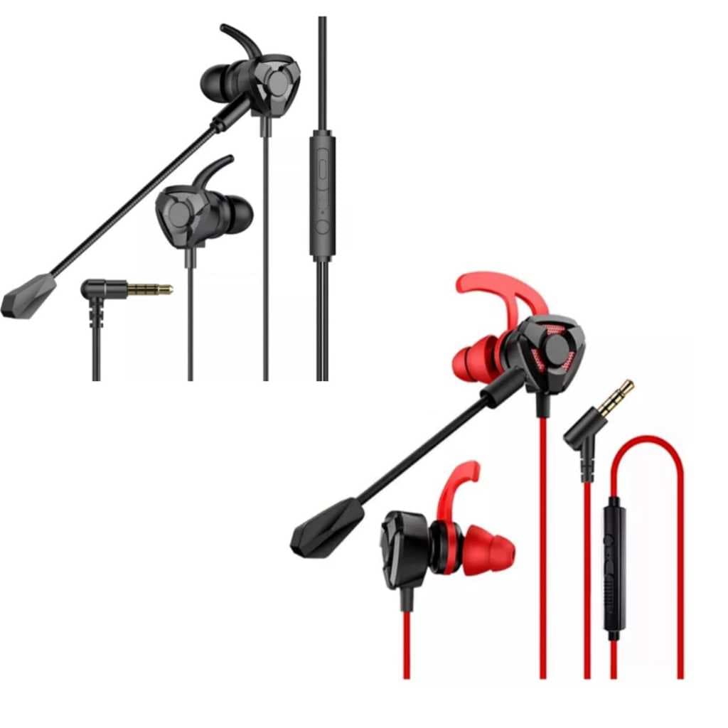Fone Gamer Com Microfone Auricular Intra Auricular Som Potente Para Jogos