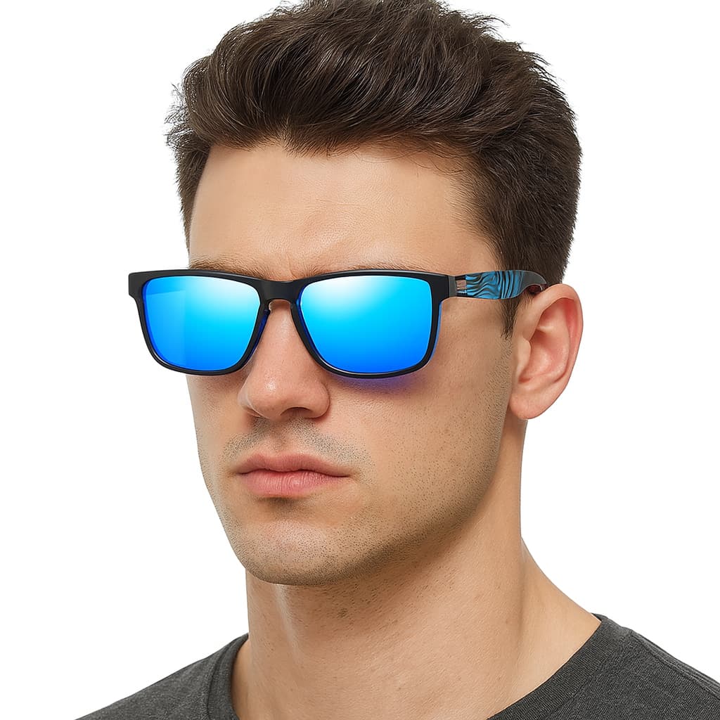 Óculos De Sol Masculino Polarizado Proteção Uv400 Original Iceman 765
