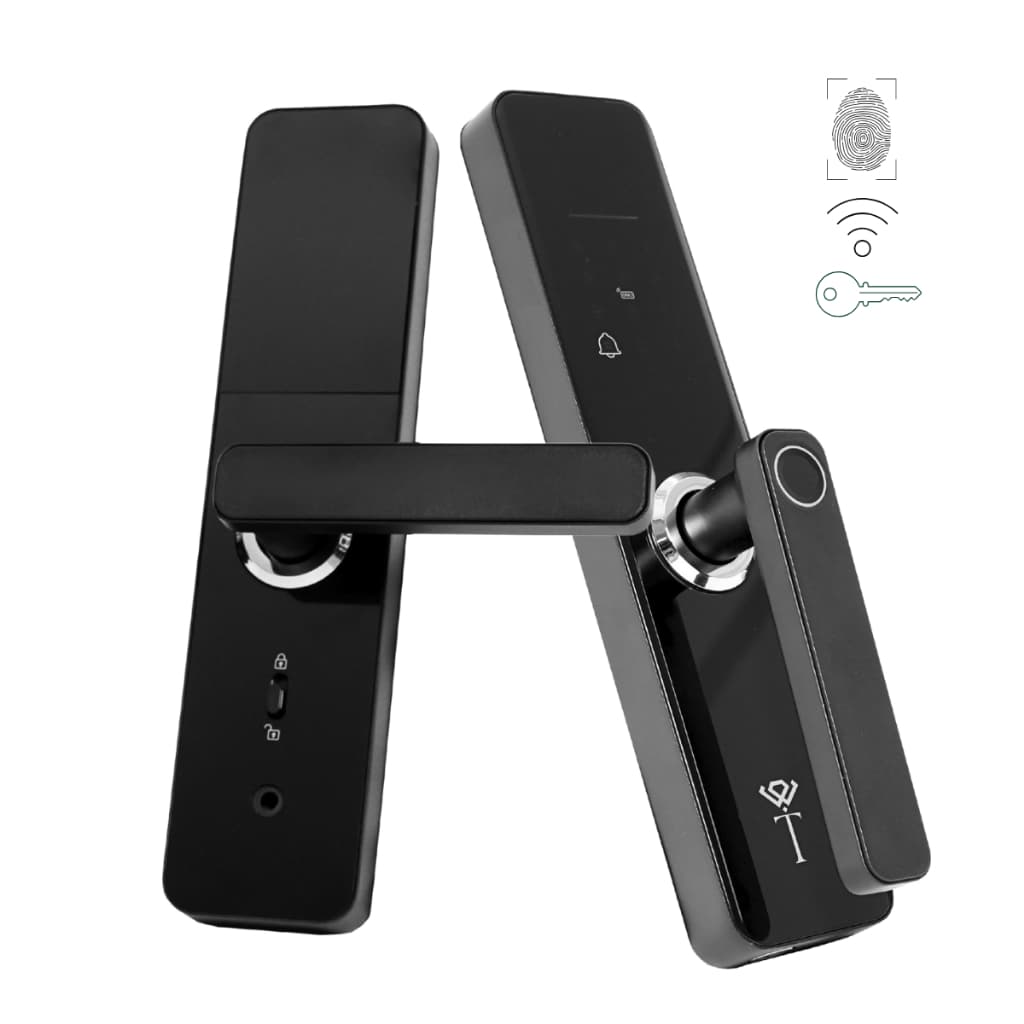 Fechadura Digital Inteligente Smart Com Biometria Senha