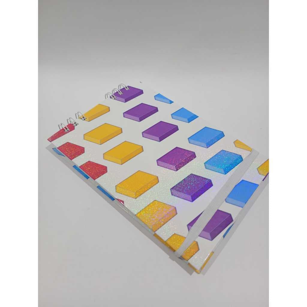 CADERNO CARTOGRAFIA E DESENHO CAPA DURA TAMANH A5 COM MOLA WIRE-O 5/8 COM  50 FOLHAS SEM PAUTA 75GR