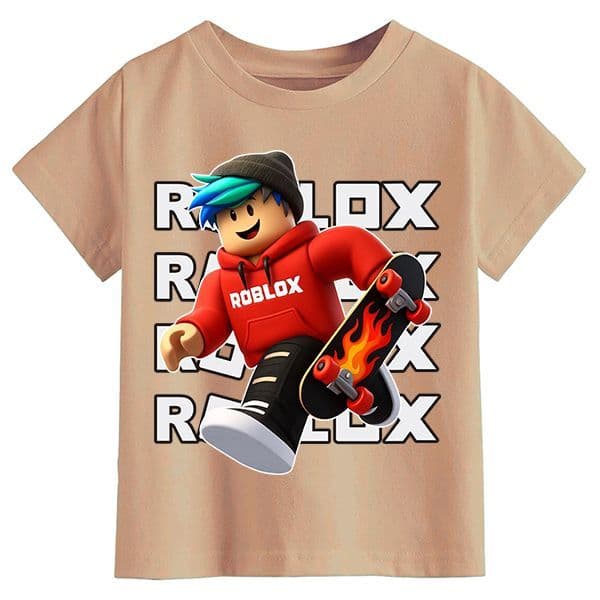 PERSONALIZADA TODAS AS CORES INFANTIL ROBLOX ENVIO IMEDIATO 100% ALGODAO