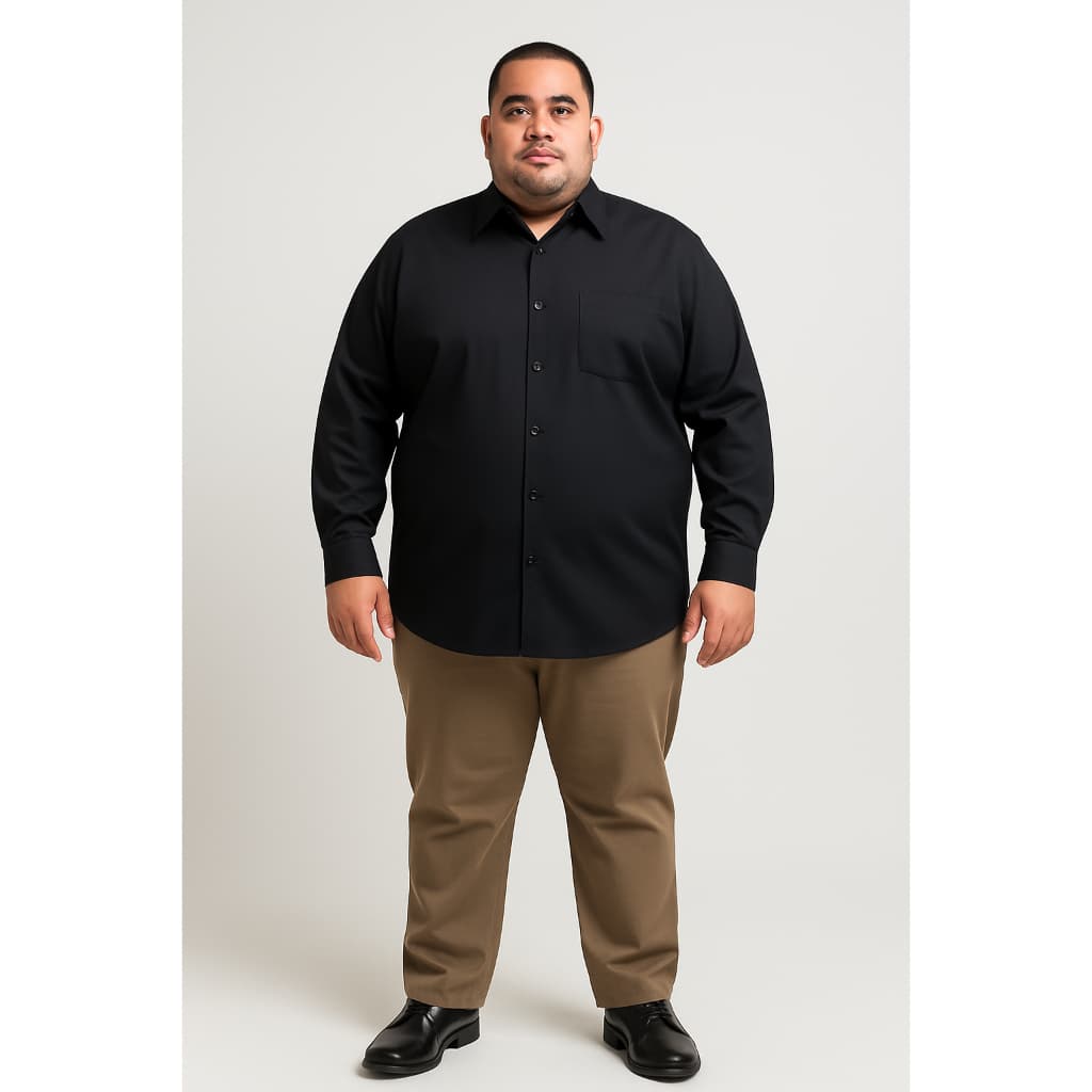 Camisa social Plus Size G1 ao G8 Não Amassa Lançamento